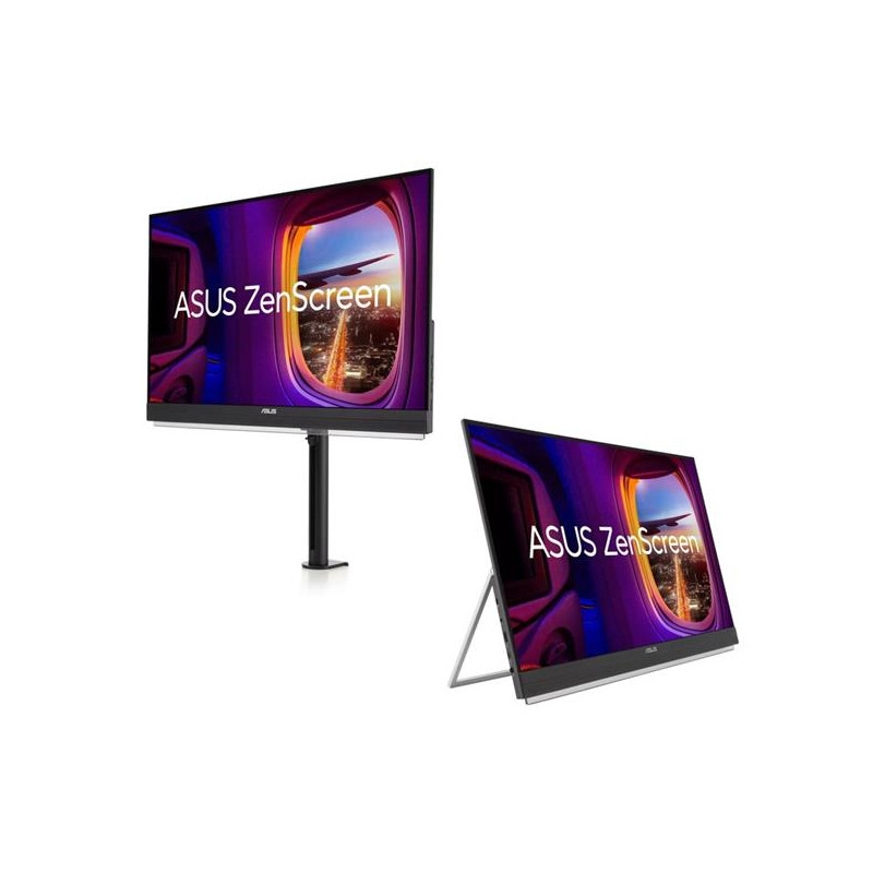ASUS ZenScreen MB27ACF 27" prenosný USB-C monitor IPS 2560x1440 100Hz 5ms 300cd HDMI repro čierny