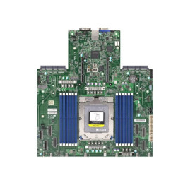 SUPERMICRO MB 1xSP5 (Epyc 9004), 12x DDR5, 8x SATA+6x NVMe/16xSATA+4xNVMe, PCIe 5.0 (1 x16, 1 x16)2xAIOM , ,IPMI