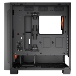 COUGAR PC skříň AIRFACE ECO RGB Black Mid Tower Airflow 2 x 180mm ARGB PWM Fans 1x 120mm ARGB Fan