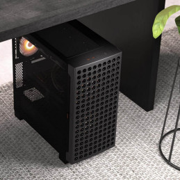 COUGAR PC skříň AIRFACE ECO RGB Black Mid Tower Airflow 2 x 180mm ARGB PWM Fans 1x 120mm ARGB Fan