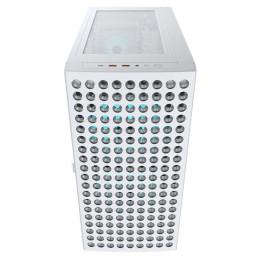COUGAR PC skříň AIRFACE ECO RGB White Mid Tower Airflow 2 x 180mm ARGB PWM Fans 1x 120mm ARGB Fan