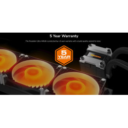 COUGAR chlazení POSEIDON ULTRA ARGB 360 AIO vodní white