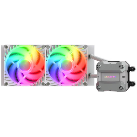 COUGAR chlazení POSEIDON ULTRA ARGB 240 AIO vodní white