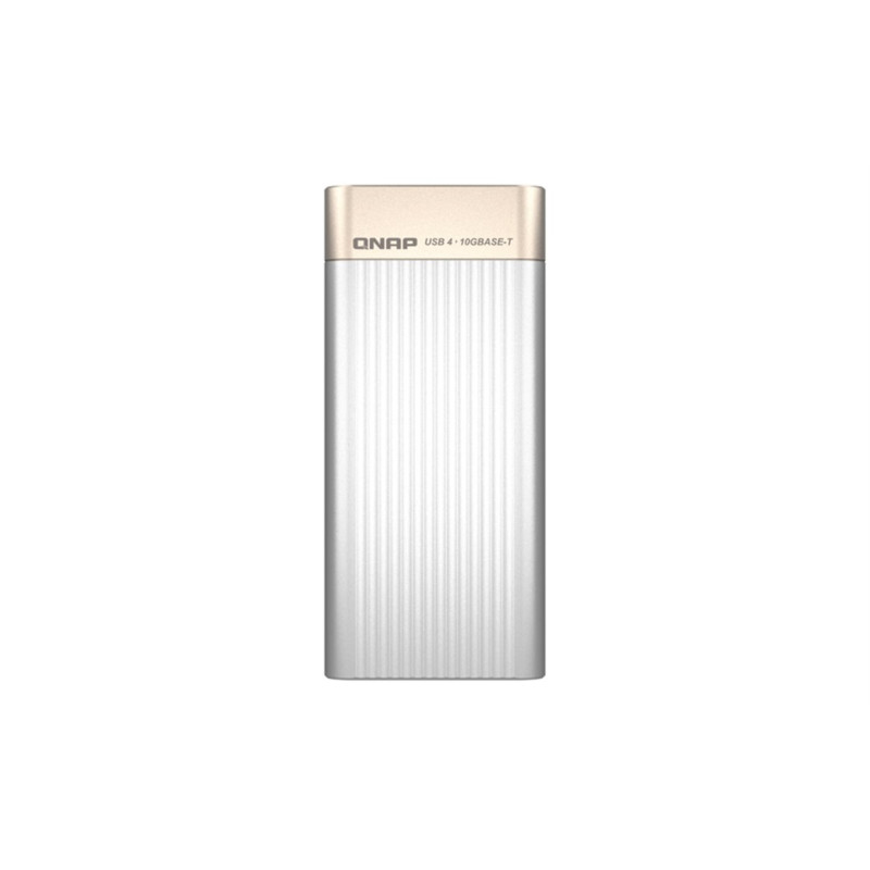 QNAP QNA-UC10G1T - adaptér USB 4 (podpora Thunderbolt 3 a 4) na 10GbE NBASE-T (pasivní chlazení)