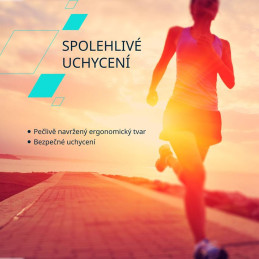 CANYON Bezdrátová sluchátka OnRun 11 Sport červená