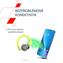 CANYON Bezdrátová sluchátka OnRun 11 Sport červená