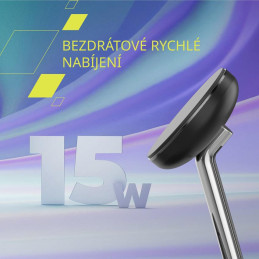CANYON Bezdrátová nabíječka WCS-205 15W Qi2 2in1 White