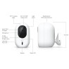 Ubiquiti UniFi Protect G6 Instant – 4K Wi-Fi kamera, EU, bílá