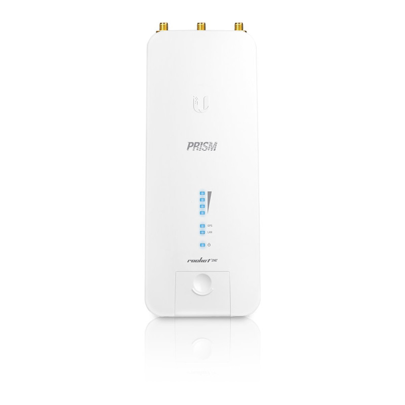 Ubiquiti airMAX Rocket Prism 2AC, Full-band 2.4 GHz Point-to-Point (PtP) and Point-to-MultiPoint (PtMP) basestation. Pro