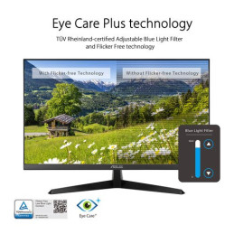 ASUS VY279HGR 27" IPS 1920x1080 Full HD 120Hz 1ms 250cd HDMI čierny