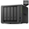Synology DiskStation DS925+, 4-bay NAS, CPU DC AMD Ryzen V1500B 64bit, RAM 4GB, 2x USB 3.2, 1x USB-C, 2x 2.5G LAN