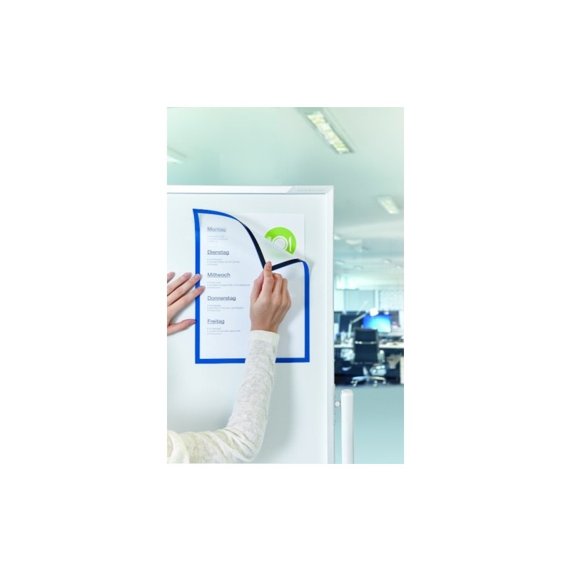 Magnetoplan Magnetofix Magnetrahmen A4 blau (5Stk)