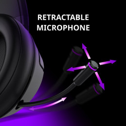 LORGAR Noah 702, herní Headset, black