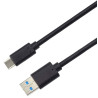 PremiumCord kabel USB-C - USB 3.0 A (USB 3.2 generation 2, 3A, 10Gbit/s) 15cm