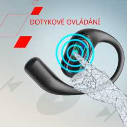 Otevřená bezdrátová sluchátka OnFlow 12 béžová