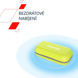 Bezdrátová sluchátka OnRun 11 Sport zelená