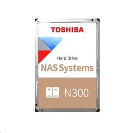 Toshiba interní HDD 4TB N300 NAS 3.5" SATA 256MB 7200RPM RETAIL