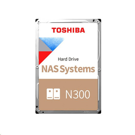 Toshiba interní HDD 4TB N300 NAS 3.5" SATA 256MB 7200RPM RETAIL