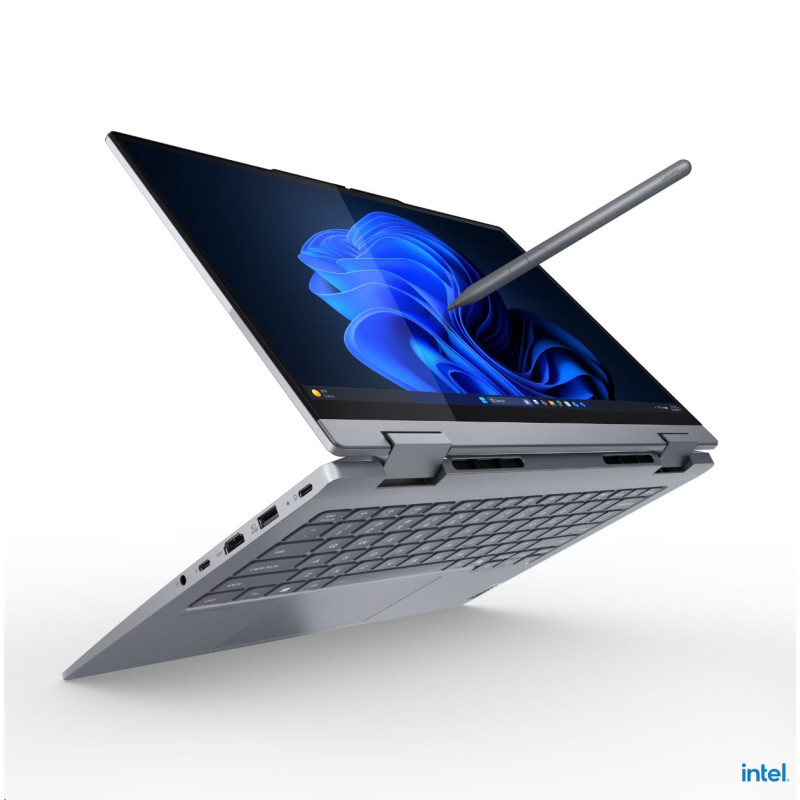 Lenovo ThinkBook 14 2-in-1 G5 IAU, U 5 225U, 14" WUXGA (1920x1200) IPS, UHD, 16GB, 512GB, W11P, šedá, 3R