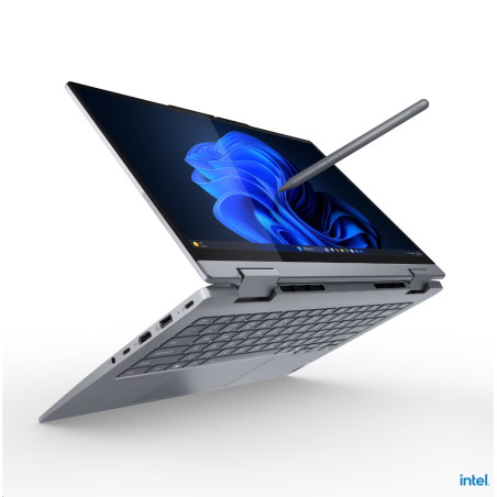 Lenovo ThinkBook 14 2-in-1 G5 IAU, U 5 225U, 14" WUXGA (1920x1200) IPS, UHD, 16GB, 512GB, W11P, šedá, 3R