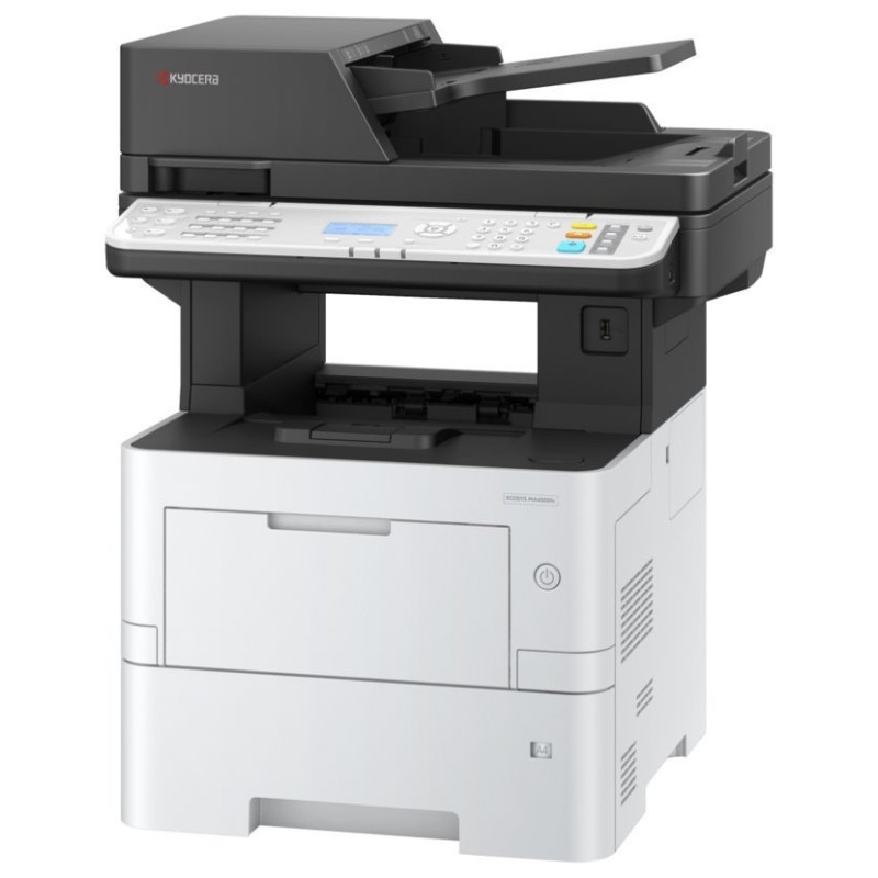 Kyocera ECOSYS MA4500fx, MFP, laserová, černo-bílá, A4, duplex, 1200x1200, ADF, RJ-45, USB