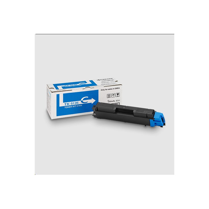 Kyocera Toner cyan na 5 000 A4 (při 5% pokrytí), pro TASKalfa 265ci