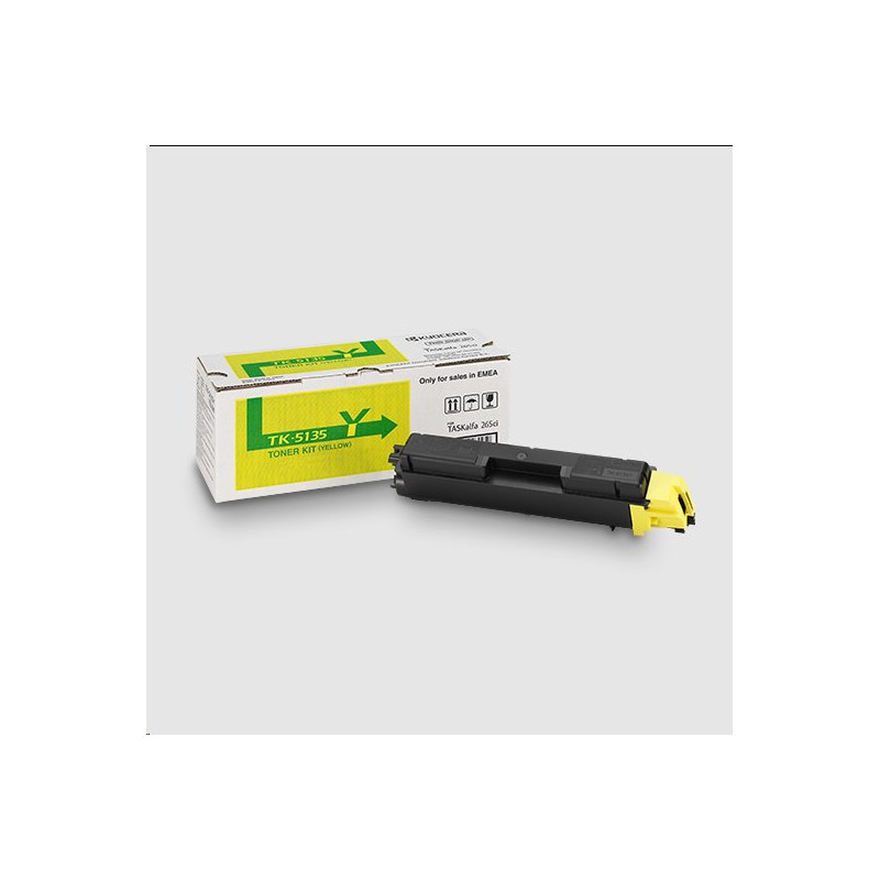 Kyocera Toner yellow na 5 000 A4 (při 5% pokrytí), pro TASKalfa 265ci