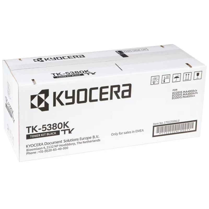 Kyocera Toner černý na 13 000 A4 (při 5% pokrytí), pro PA40000cx, MA4000cix/cifx