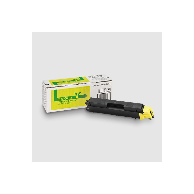 Kyocera Toner yellow na 2 800 A4 (při 5% pokrytí), pro ECOSYS P6021cdn, FS-C5150DN