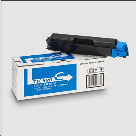 Kyocera Toner cyan na 5 000 A4 (při 5% pokrytí), pro ECOSYS P6026cdn,M6026/M6526cdn/cidn
