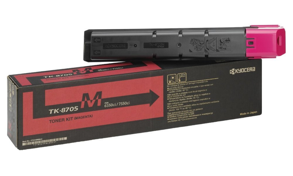 Kyocera Toner magenta na 30 000 A4 (při 5% pokr.), pro TASKalfa 6550/6551/7550/7551ci