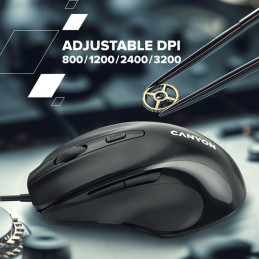 CANYON mouse M-6 Wired Black