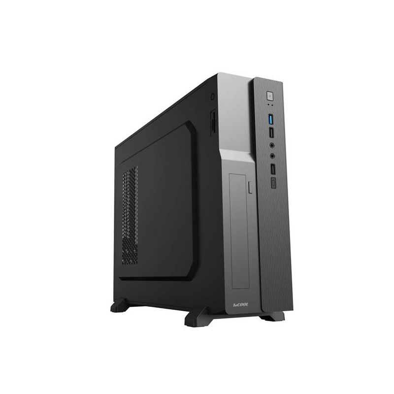 1stCOOL SFF COMPACT 1, skrinka mATX, s ODD USB-C, USB3.0, 2xUSB2.0, CR, čierna