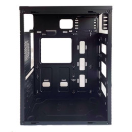 Eurocase ML N6-530B ARGB, skrinka ATX, 2x ARGB ventilátor, 2xUSB3.0, čierna