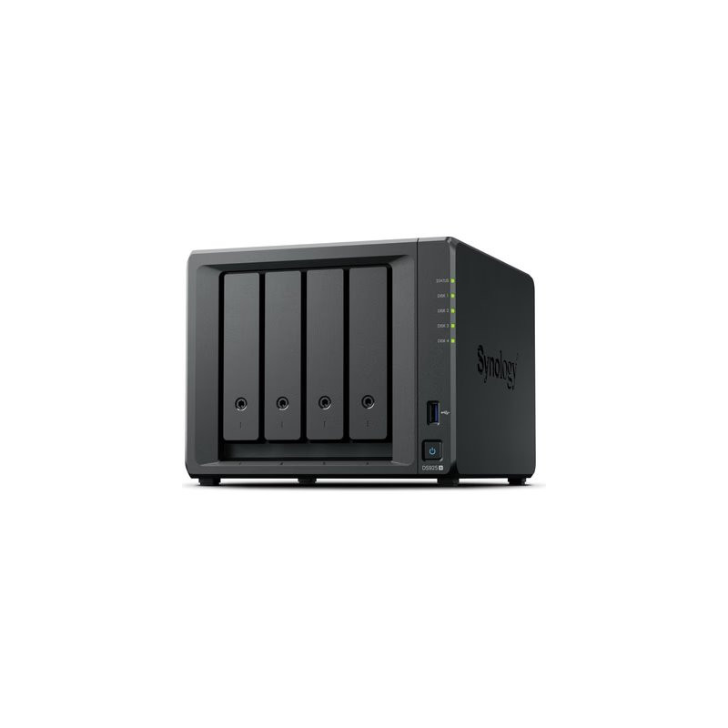 Synology DiskStation DS925+, 4-bay NAS, včetně 2ks HDD 4TB (HAT3300-4T), CPU V1500B, RAM 4GB, LAN 2x 2.5Gb, 1x USB-C
