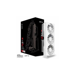 VGA XFX Swift AMD Radeon RX 9060 XT OC 16GB GDDR6, White