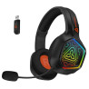 CONNECT IT BIOHAZARD Blast herní bezdrátová sluchátka s mikrofonem 1xJack+USB ČERNÁ
