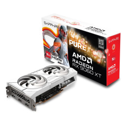 VGA SAPPHIRE PURE AMD Radeon RX 9060 XT OC 16GB, White