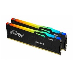 Kingston FURY Beast DDR5 64GB (2x32GB) 5600MHz DIMM CL40 1Rx8 RGB