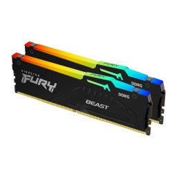 Kingston FURY Beast DDR5 128GB (2x64GB) 5600MHz DIMM CL36 RGB