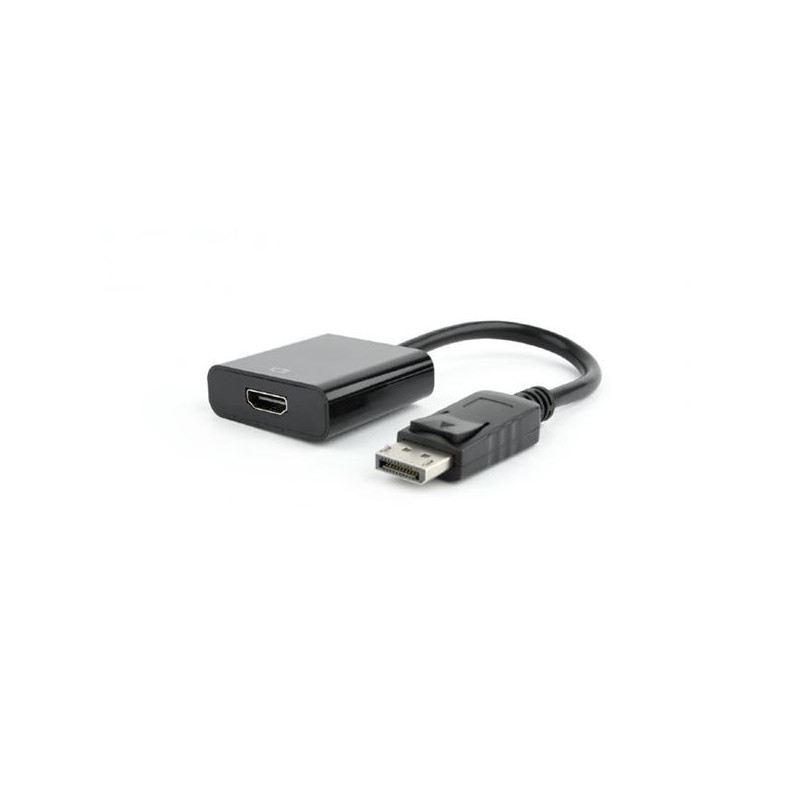 Gembird adaptér DisplayPort (M) / HDMI (F) 10cm kábel, čierny
