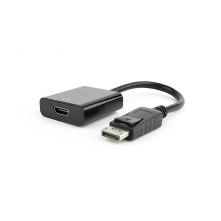 Gembird adaptér DisplayPort (M) / HDMI (F) 10cm kábel, čierny