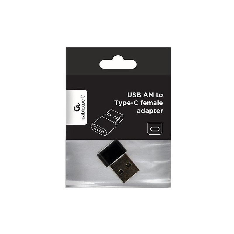 Gembird adaptér USB-A (M) / USB-C (F)