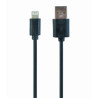 Gembird kábel nabíjací Lightning 8-pin (M) na USB 2.0 (M), 2 m, čierny