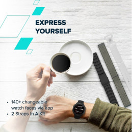 CANYON Smart Watch Hexagon 88 BT-CALL Silver