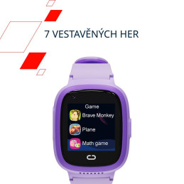 CANYON kids watch Sunny KW-48 Video 4G GPS Games&Music Blue