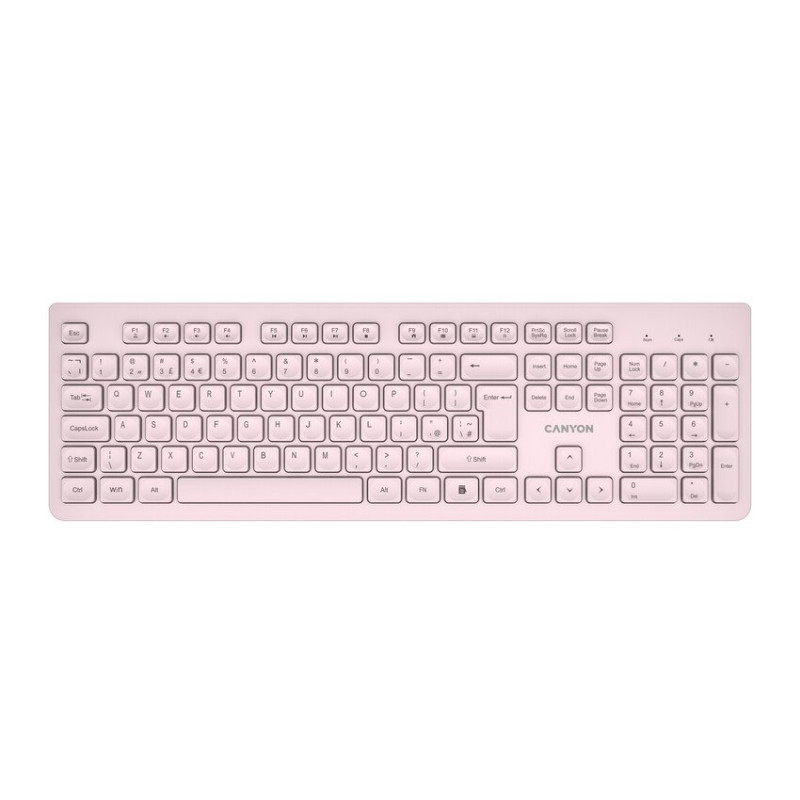 CANYON keyboard HKB-W01 CS AAA Wireless Beige