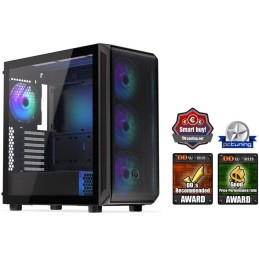 POŠKOZENÝ OBAL - Endorfy skříň Arx 700 ARGB / ATX / 4x 140 ARGB fan (až 8 fans) / 2x USB / USB-C / mesh p. / tvrzené sklo / če..