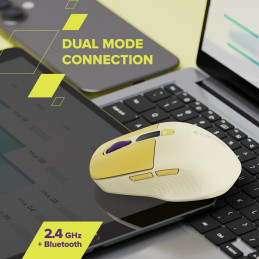 CANYON mouse MW-26 LCD Silent Dual Mode Wireless Violet