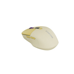 CANYON mouse MW-26 LCD Silent Dual Mode Wireless Yellow